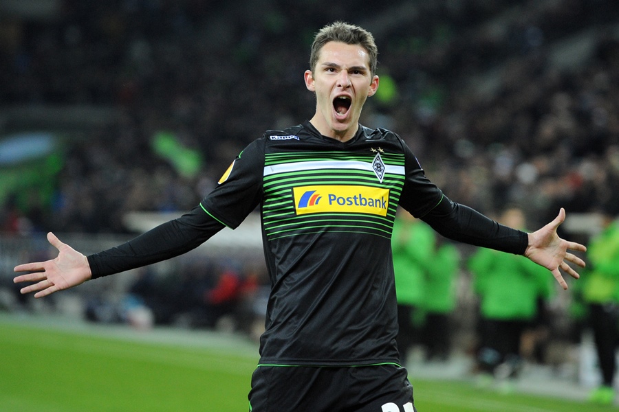 In der Europa-League treffsicher - Branimir Hrgota (Foto: Norbert Jansen / Fohlenfoto)