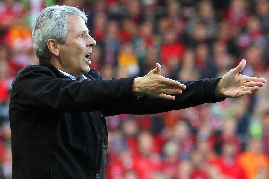 Lucien Favre - schon wieder verloren (Foto: TORfabrik.de)