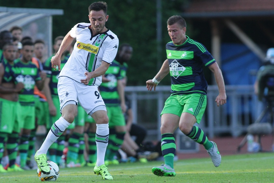 Erster Einsatz für Josip Drmic (Foto: Niklas Kirchhofer / TORfabrik.de)