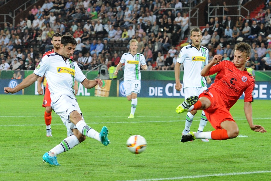 Torschütze Lars Stindl (Foto: Norbert Jansen / Fohlenfoto)