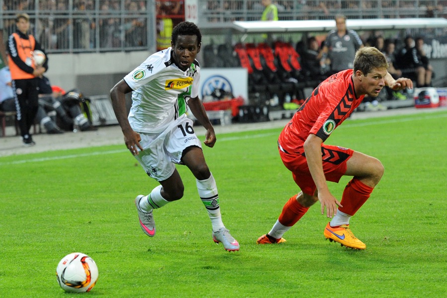 Ibrahima Traoré drehte mächtig auf (Foto: Norbert Jansen / Fohlenfoto)