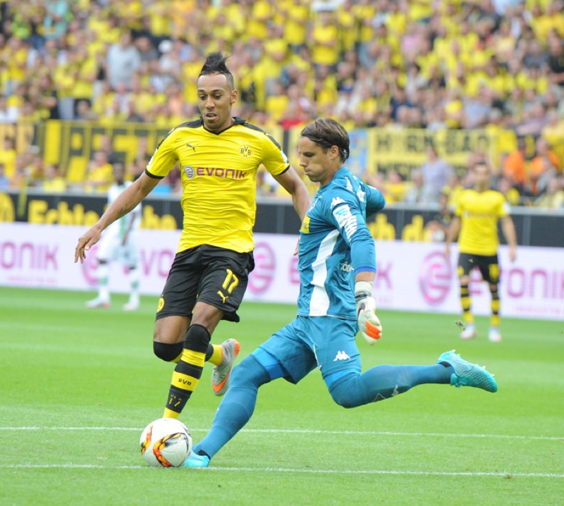 Auch Sommer wurde ständig unter Druck gesetzt (Foto: Norbert Jansen / Fohlenfoto)