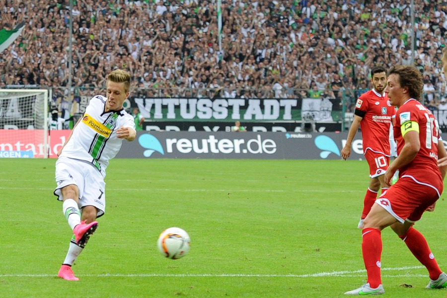 Herrmanns Tor war zu wenig (Foto: Norbert Jansen / Fohlenfoto)