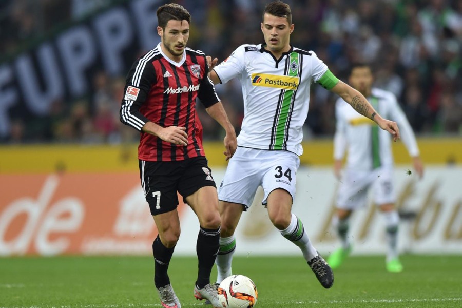 Granit Xhaka - Kapitän der Borussia (Foto: Team2 Sportphoto)