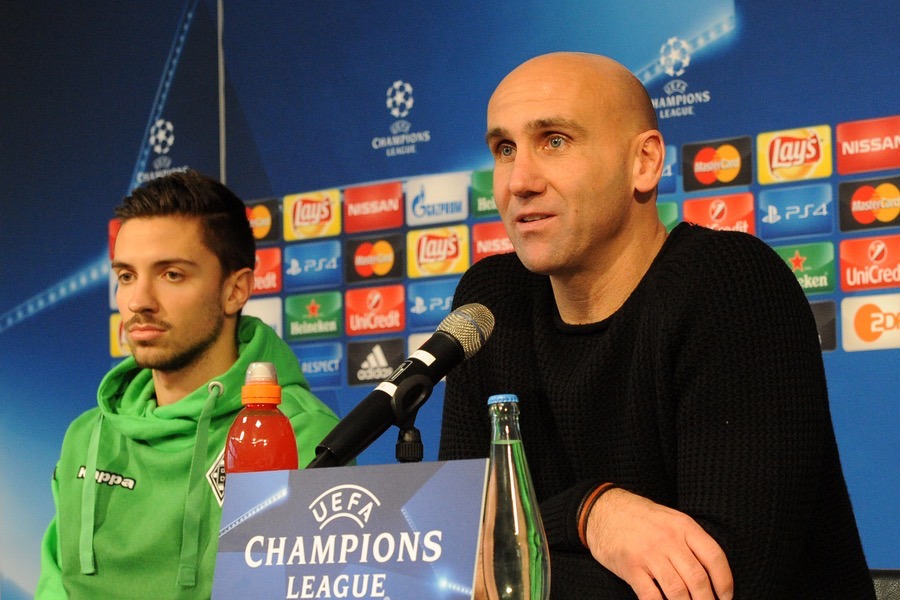 Andre Schubert und Julian Korb (Foto: Norbert Jansen / Fohlenfoto)