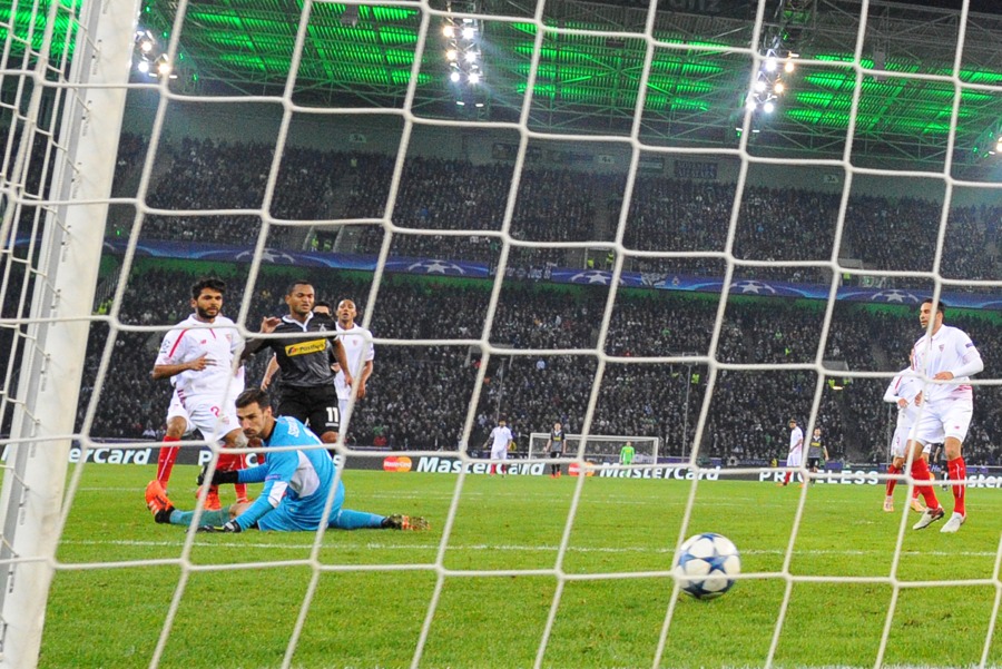 Raffael trifft zum 3:0 (Foto: Norbert Jansen / Fohlenfoto)