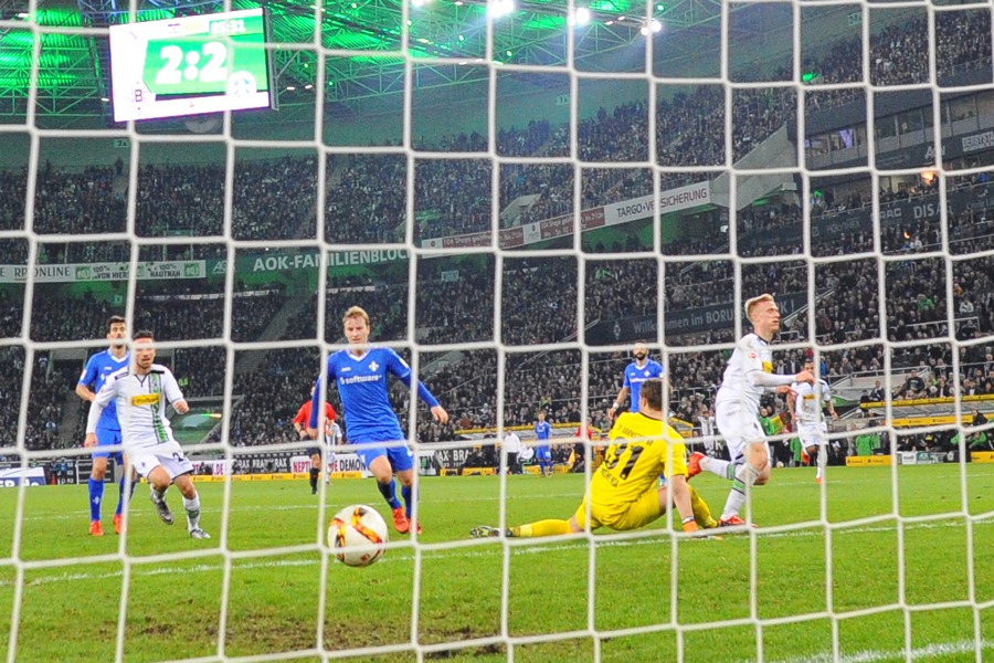 Der Moment des Tages (Foto: Norbert Jansen / Fohlenfoto)