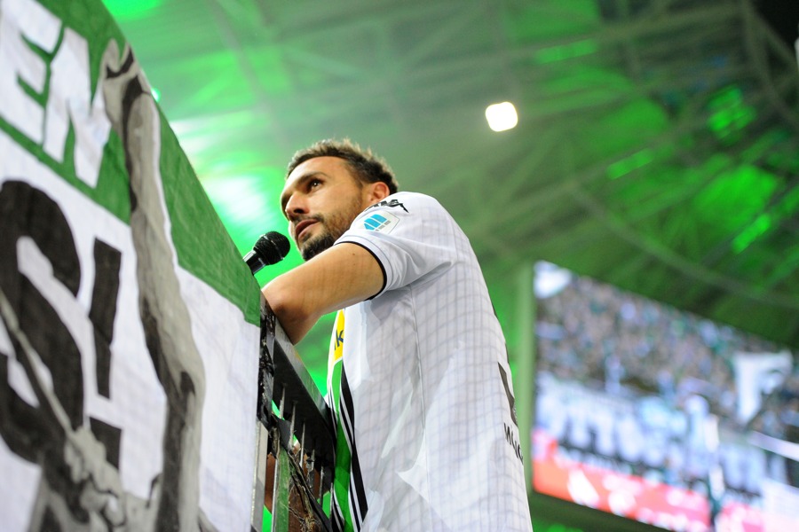 Emotionales Comeback von Martin Stranzl. (Foto: Norbert Jansen / Fohlenfoto)