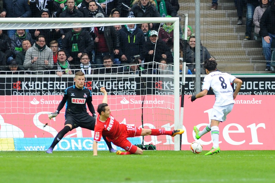 Das Tor des Tages von Mo Dahoud (Foto: Norbert Jansen / Fohlenfoto)