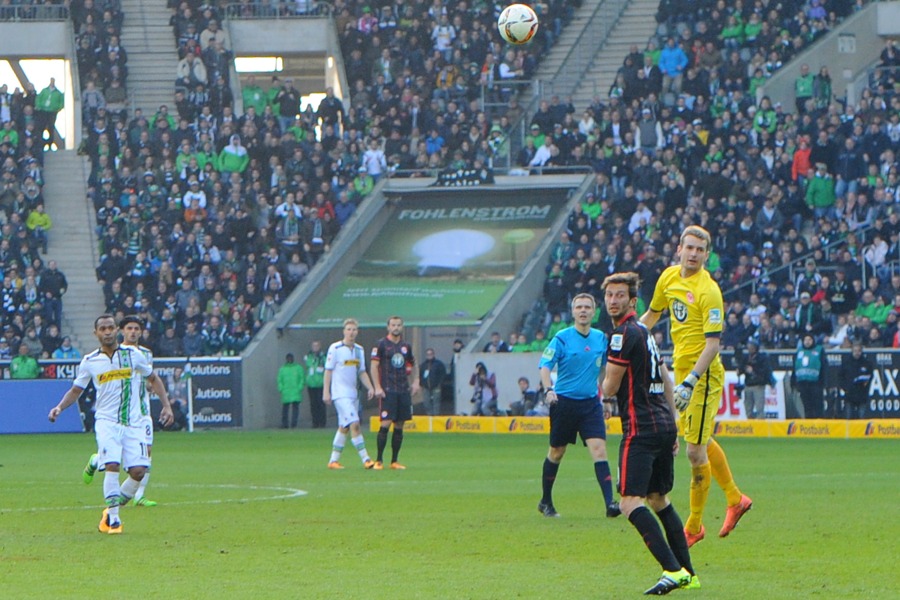 Der Kunstschuss von Raffael (Foto: Norbert Jansen / Fohlenfoto)