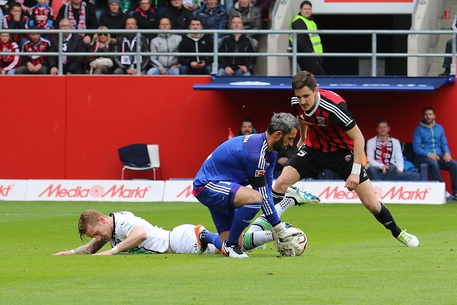 André Hahn verpasste die Führung (Foto: Dirk Päffgen)