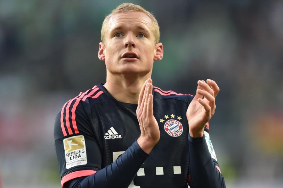 Angeblich ein Kandidat in Gladbach - Bayerns Sebastian Rode (Foto: Team2 Sportphoto)