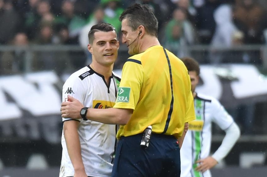 Abschied - Granit Xhaka geht (Foto: Team2 Sportphoto)