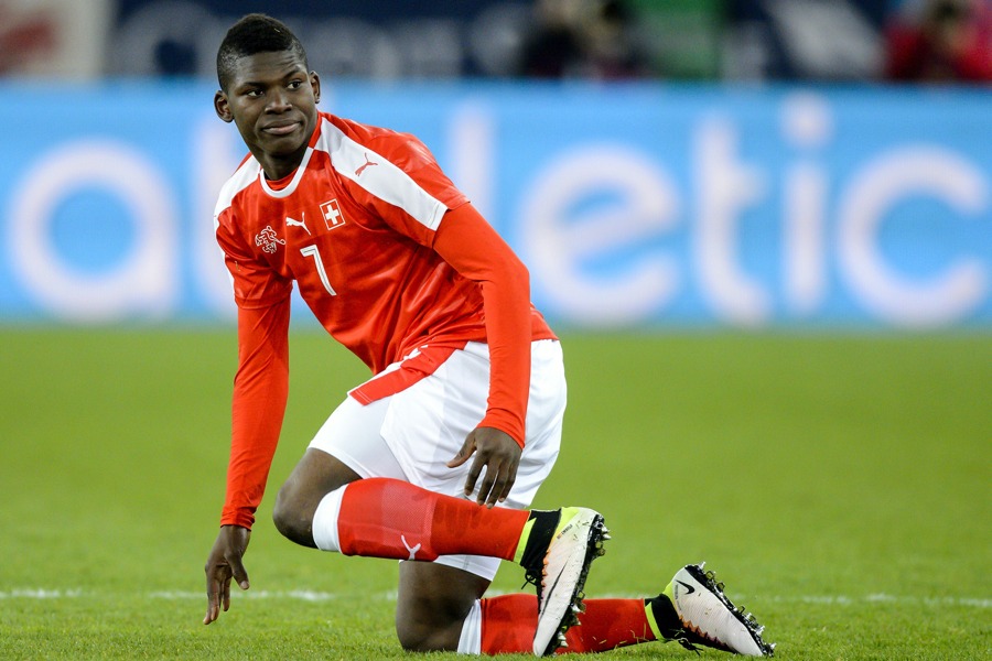 Zu teuer für Borussia - Breel Embolo (Foto: Fabrice Coffrini/AFP/Getty Images)