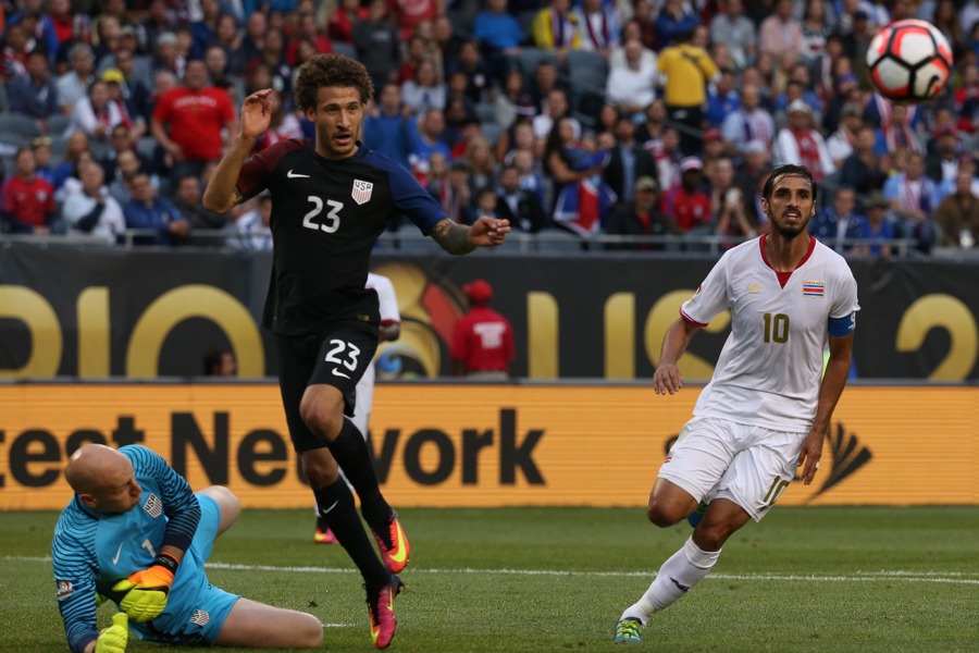 Fabian Johnson in der Partie gegen Costa Rica (Foto: Tasos Katopodis/ AFP /Getty Images)