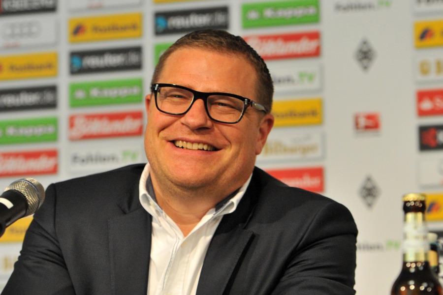 Kann zufrieden sein - Max Eberl (Foto: Norbert Jansen / Fohlenfoto)