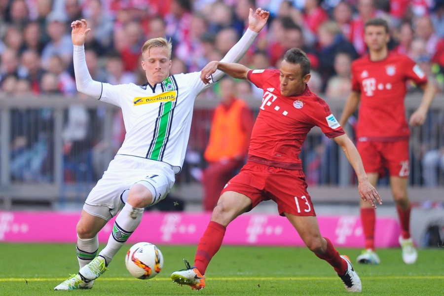 Oscar Wendt setzt sich durch (Foto: Lennart Preiss / Bongarts / Getty Images)