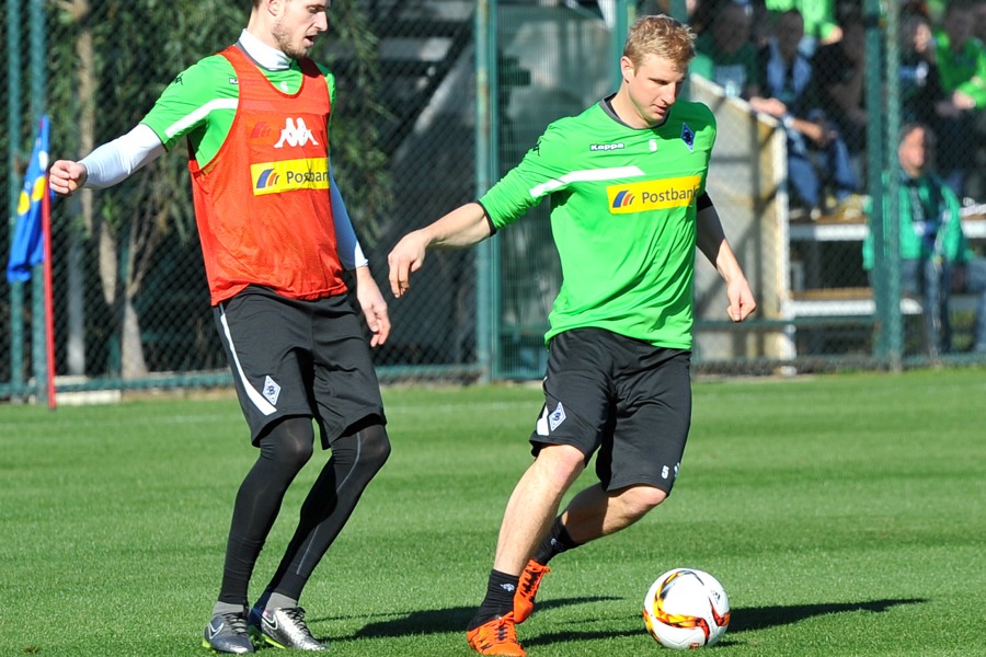 Erstes Training für Martin Hinteregger (Foto: Norbert Jansen / Fohlenfoto)