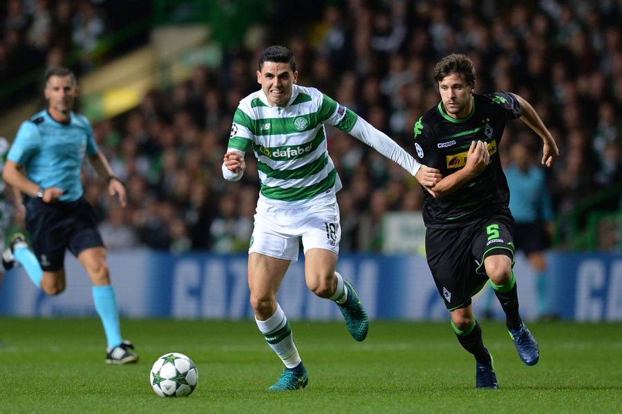 Immer auf Ballhöhe - Tobias Strobl in Glasgow (Foto: Mark Runnacles / Getty Images)