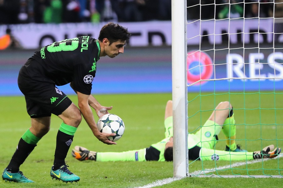 Lars Stindl sorgte für die Führung (Foto: Simon Hofmann / Bongarts / Getty Images)