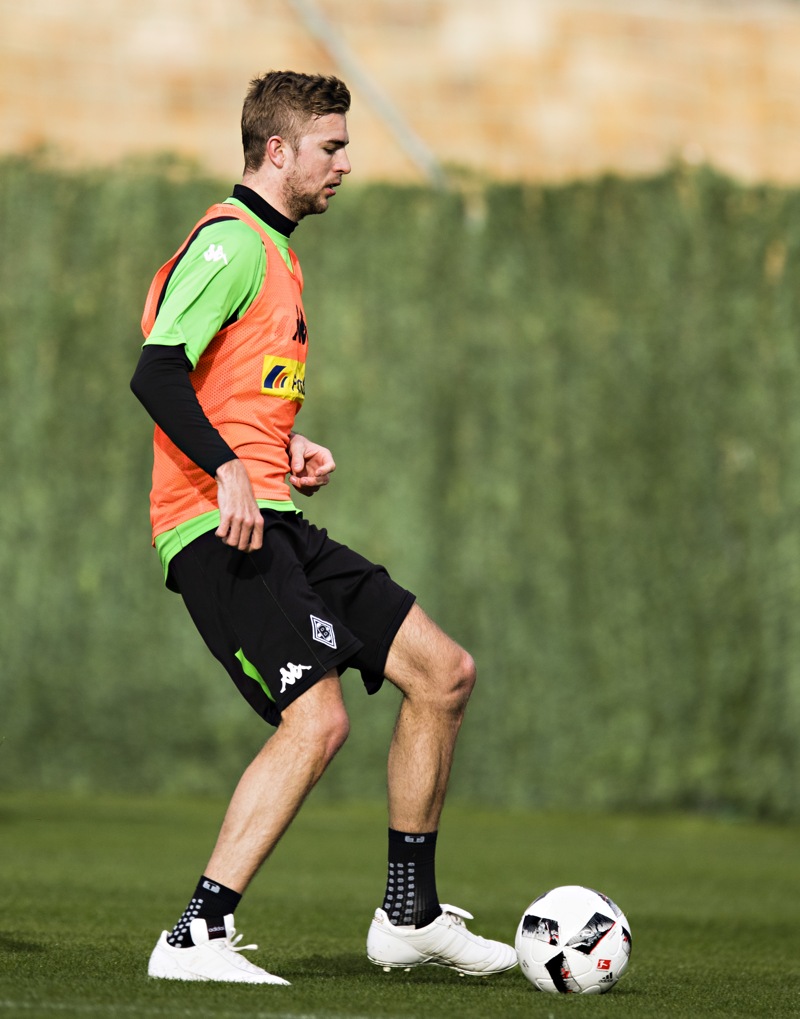 Christoph Kramer beim Training am Samstagvormittag in Marbella. (Foto: Picturepool / TORfabrik.de)