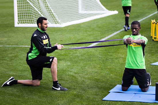 Soll erst richtig gesund werden - Mamadou Doucouré (Foto: TORfabrik.de)