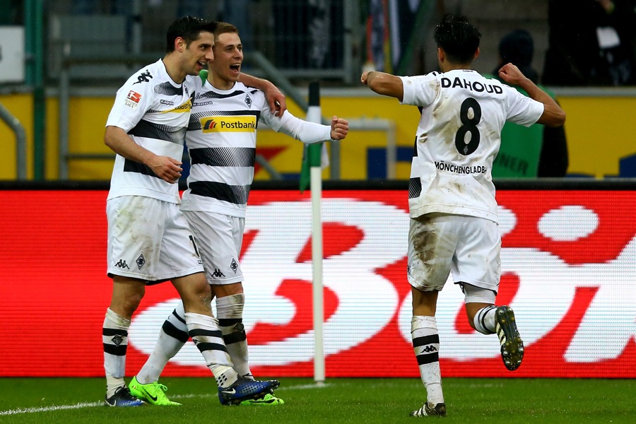 Jubel bei Borussia (Foto: Christof Koepsel / Bongarts / Getty Images)