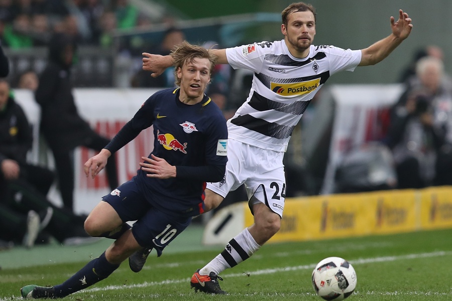 Tony Jantschke und Emil Forsberg (Foto: Maja Hitij / Bongarts / Getty Images)