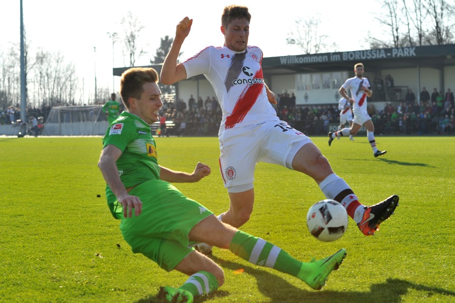 Patrick Herrmann traf am Ende zum 4:4 (Foto: Norbert Jansen / Fohlenfoto)