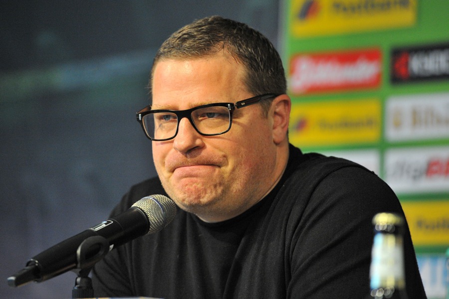 Max Eberl verkündet Dahouds Abgang (Foto: Norbert Jansen / Fohlenfoto)