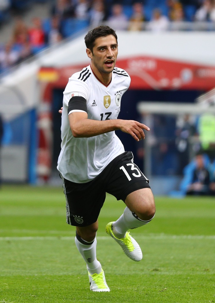 Volltreffer - Lars Stindl nach seiner Torpremiere für Deutschland (Foto: Buda Mendes / Getty Images)