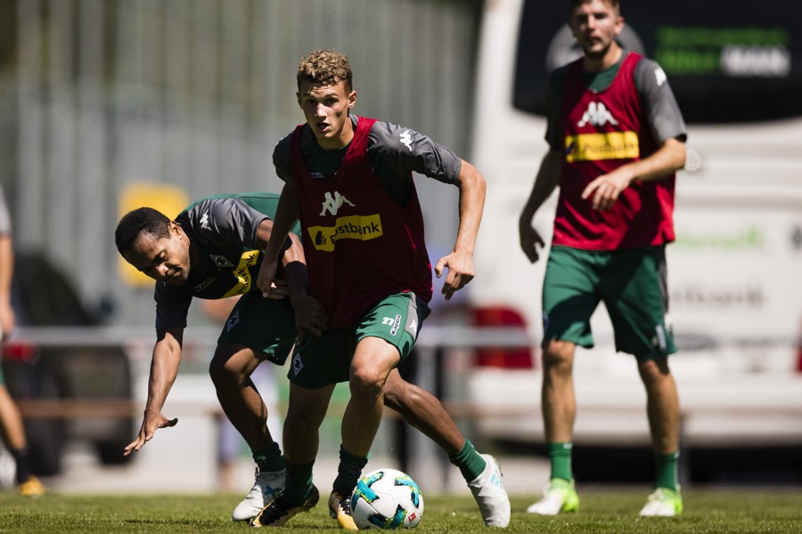 Mickaël Cuisance hinterlässt auch im Trainingslager am Tegernsee Eindruck (Foto: TORfabrik.de)