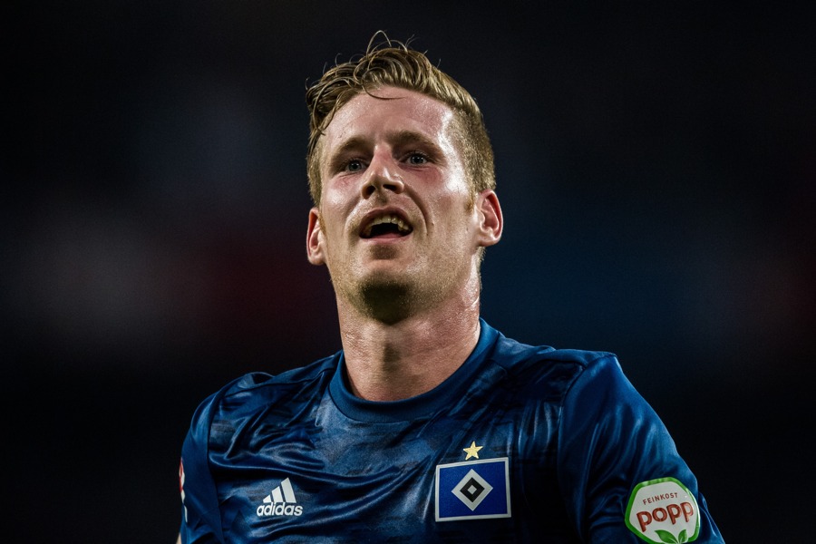 André Hahn traf für den HSV in Köln (Foto: Lukas Schulze / Bongarts / Getty Images)