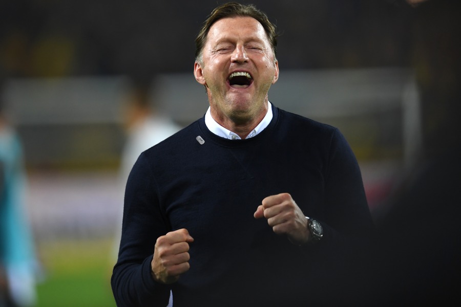 Ralph Hasenhuettl nach dem Schlusspfiff in Dortmund (Foto: Patrik Stollarz / AFP / Getty Images)