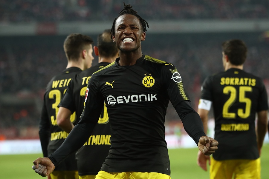 Doppeltorschütze Michy Batshuayi (Foto: Alex Grimm / Bongarts / Getty Images)