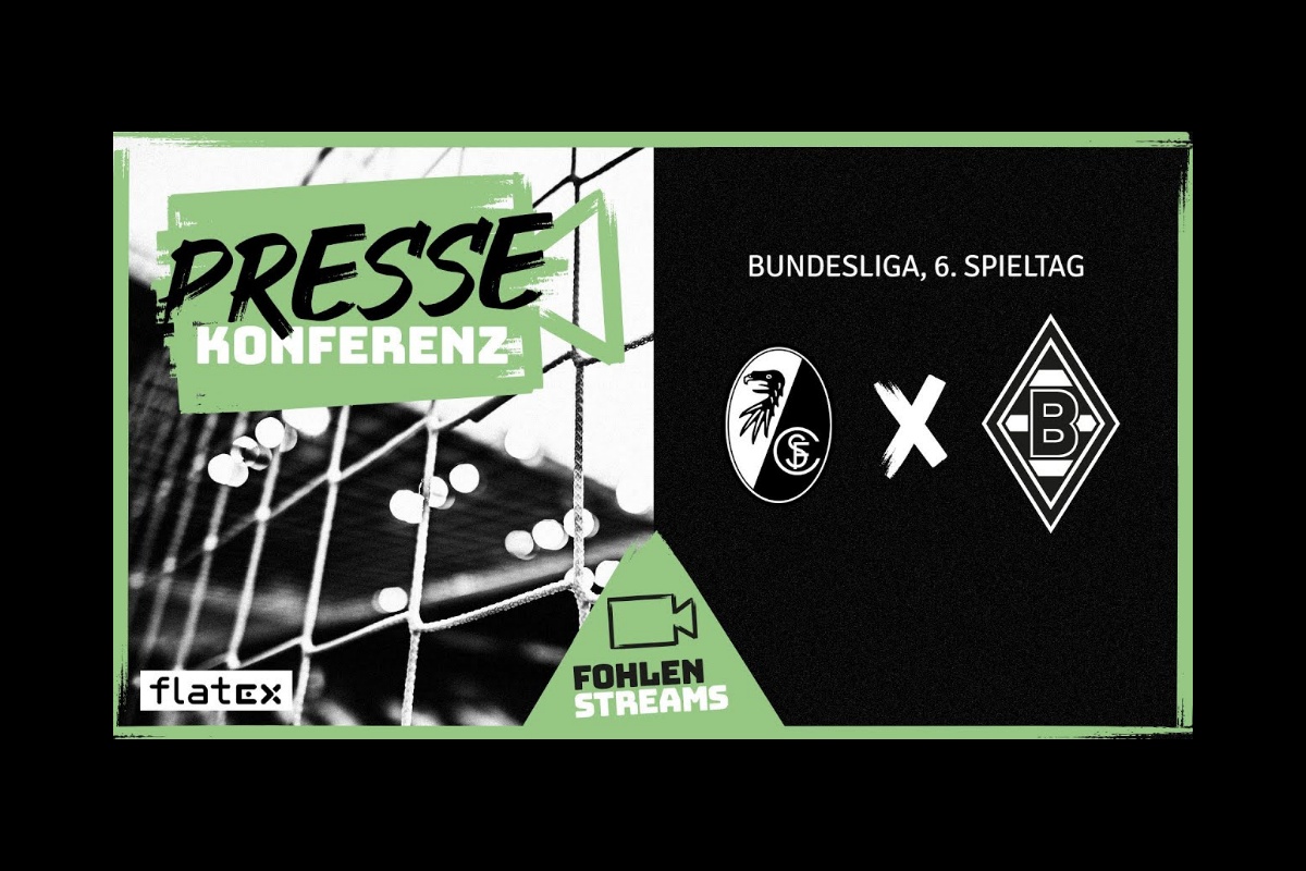 „Kompliment an die Jungs" - PK nach dem Spiel: SC Freiburg - Borussia